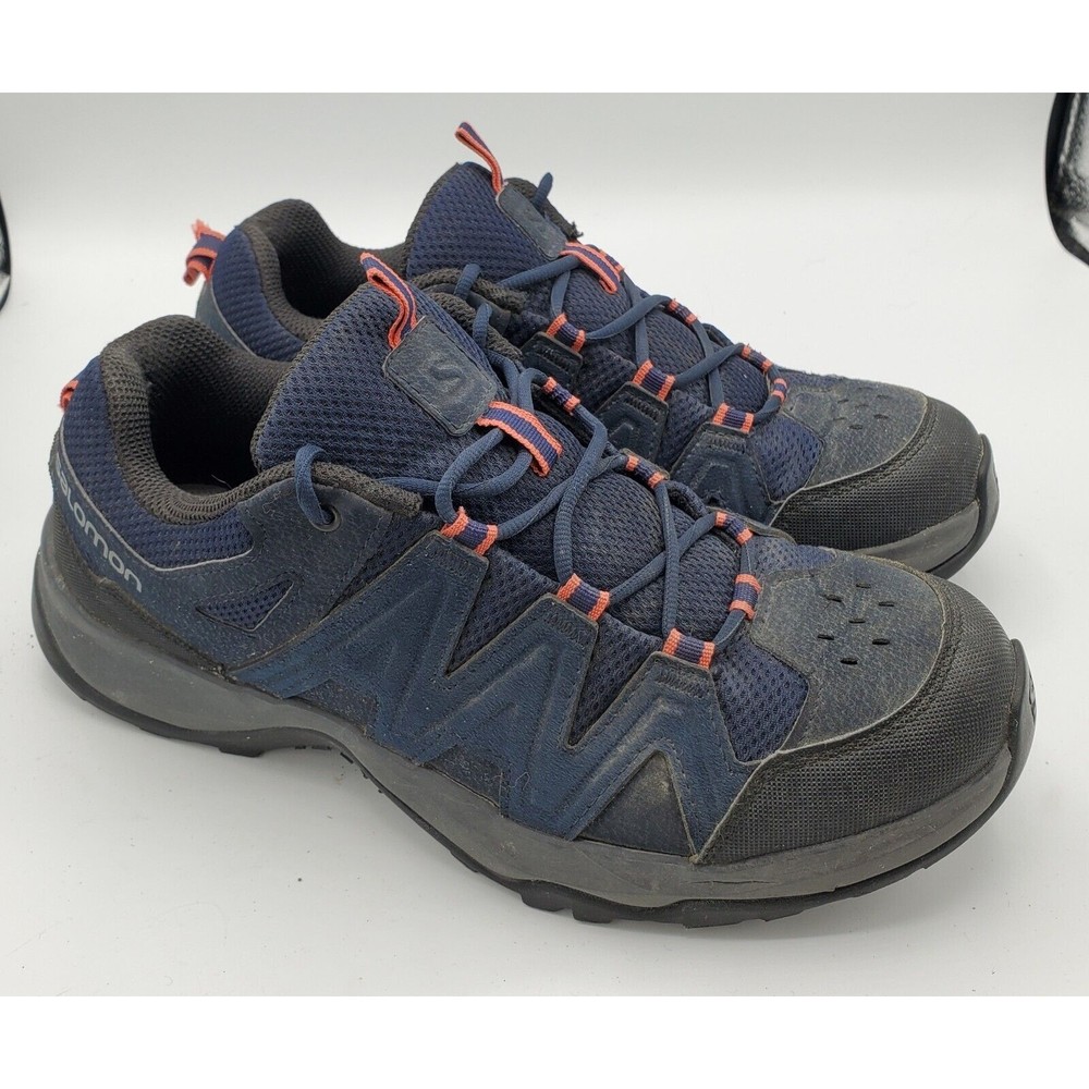 Salomon Millstream 2 Women's Lace Up Hiking Shoes Dark Sapphire Black Size 7.5